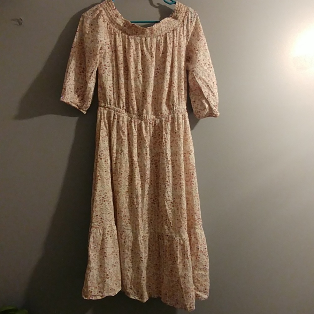 Off the shoulder dress